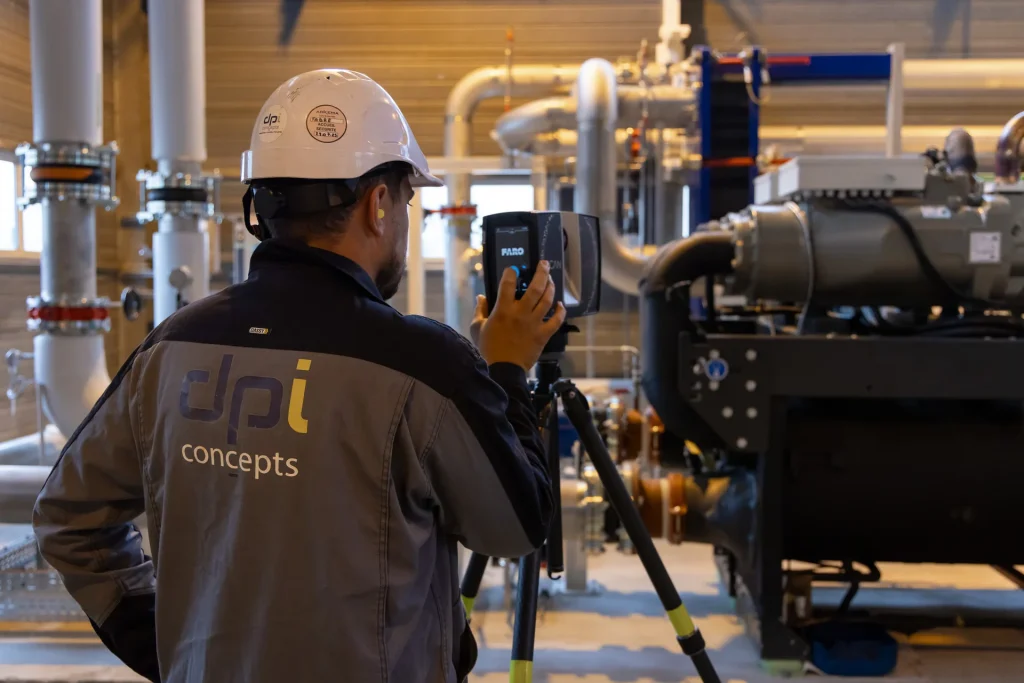 DPI Concepts Vincent Scan 3D dans usine
