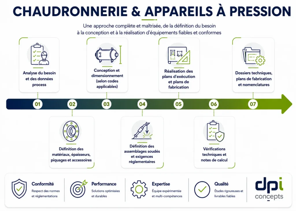 Fiche chaudronnerie et appareil &agrave; pression