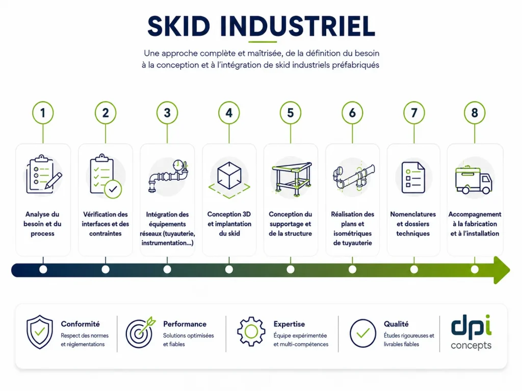 Fiche skid industrielle